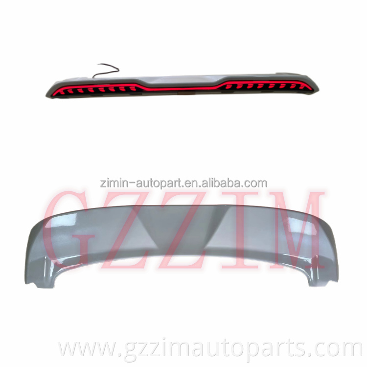 factory sale high quality Spoiler Spoilers Wing With LED brake light For LX570
